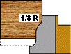 C-1-CEP Door Lip Bottom Detail Shaper Cutters