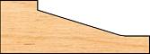 Raised Panel Insert Shaper Cutter - 3/4" Material