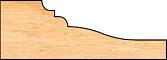 Raised Panel Insert Shaper Cutter - 3/4" Material