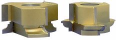 Carbide Tipped Glass Door Edge Shaper Cutters