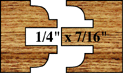 K-761 Stile and Rail Set