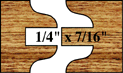 K-762P Stile and Rail Set
