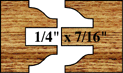 K-763 Stile and Rail Set