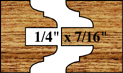 K-766P Stile and Rail Set