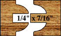 K-768P Stile and Rail Set