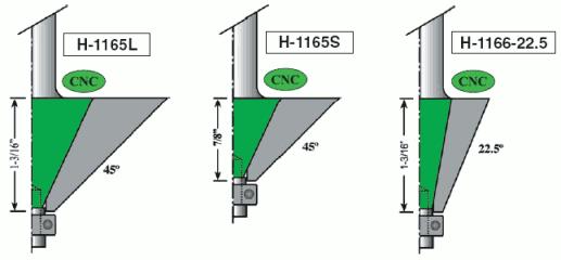Angle/Bevel Router Shaper Bits