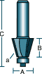 15 Bevel Bowl Bit Dimensions