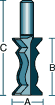 Crown Moulding Bit Dimensions