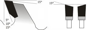 German Cut-Off Saw Blades (Alternate Top Bevel)