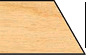 30 Beveled Shaper Cutters - Face Up