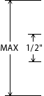 Joint Material Widths
