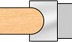 Bullnose/Bead Half-Round Shaper Cutters
